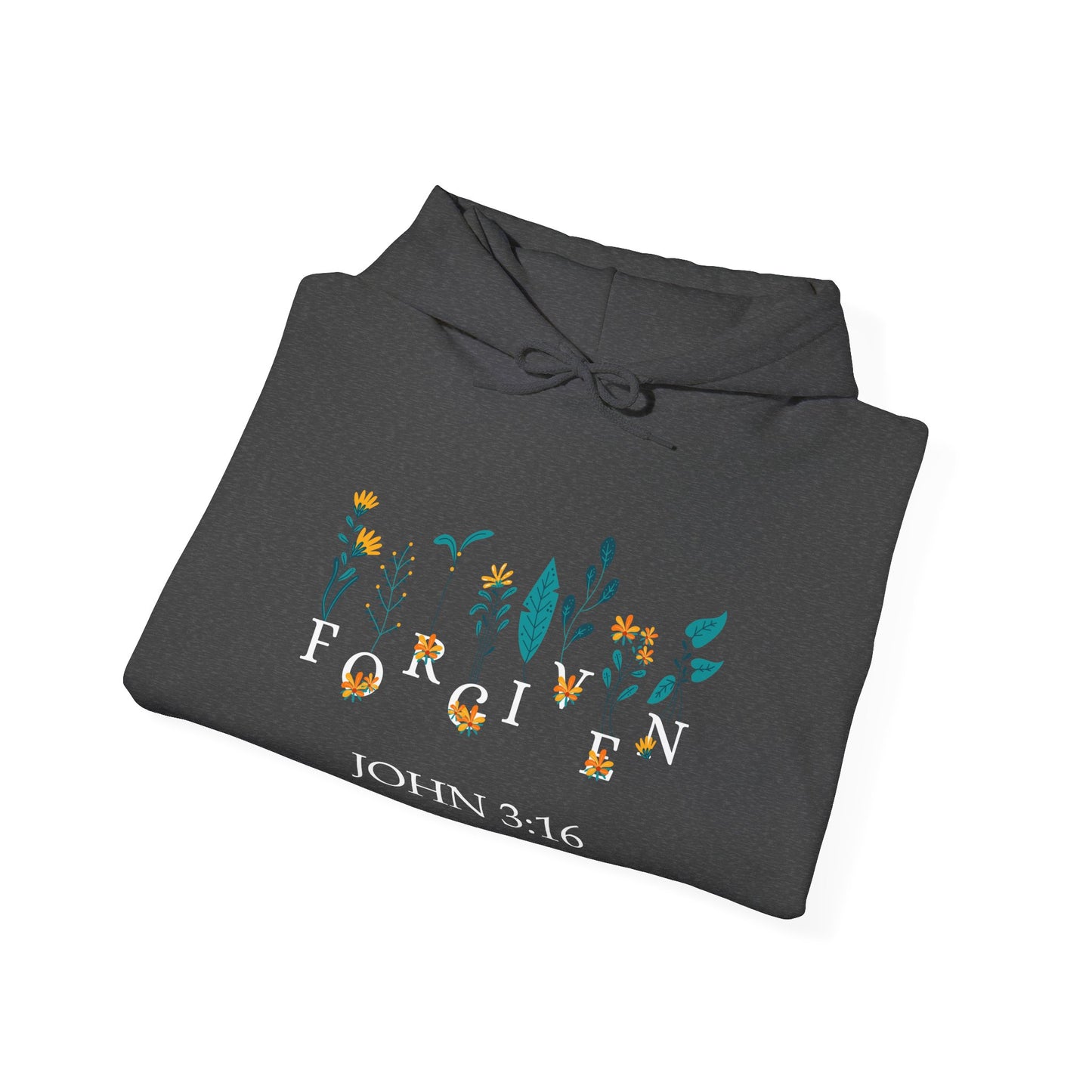 Christian Unisex Hooded Sweatshirt - Forgiven Design