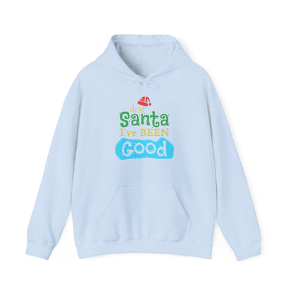 Christmas Unisex Hooded Sweatshirt - Dear Santa I've Been Good Design