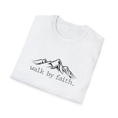 Christian Unisex T-Shirt - Walk By Faith Design