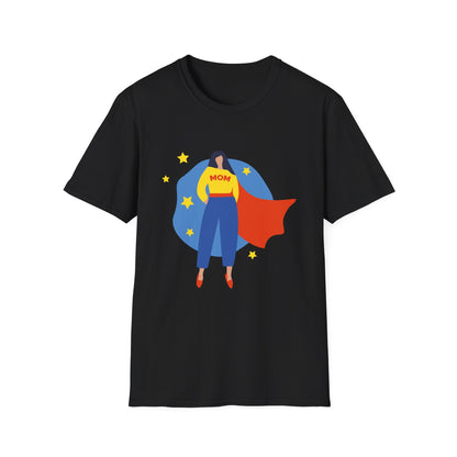 Mother's Day Unisex T-Shirt - Mom Hero Design