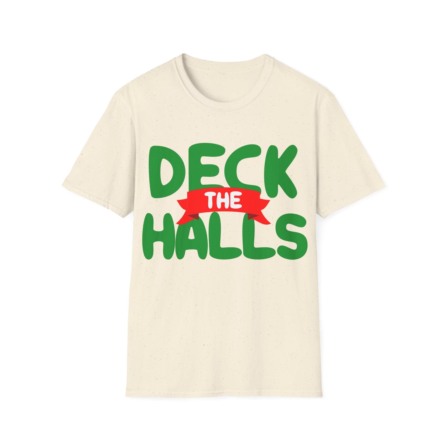 Christmas Unisex T-Shirt - Deck the Halls Design