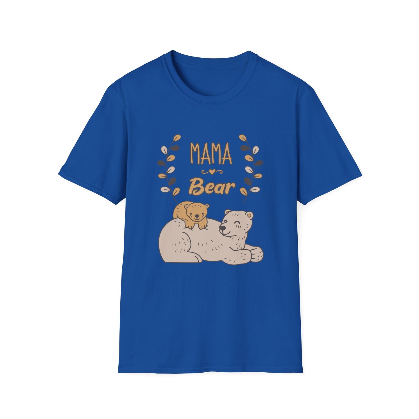 Mother's Day Unisex T-Shirt - Cute Mama Bear Design