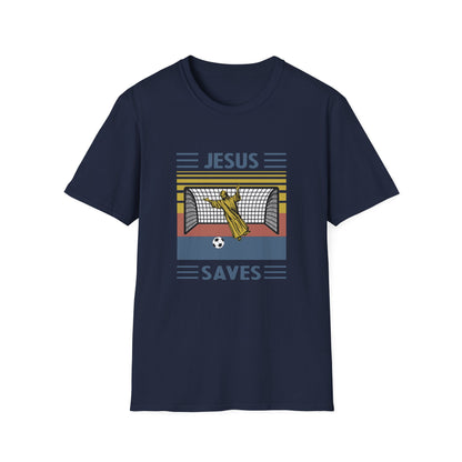 Christian Unisex T-Shirt - Jesus Saves Design