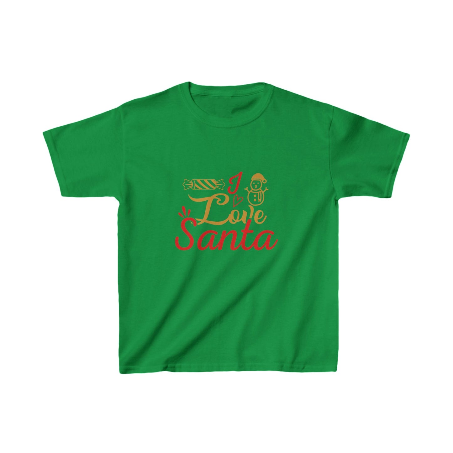 Christmas Unisex Kids T-Shirt - Love Santa Design