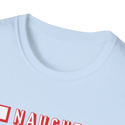 Christmas Unisex T-Shirt - Naughty Nice I Tried Design