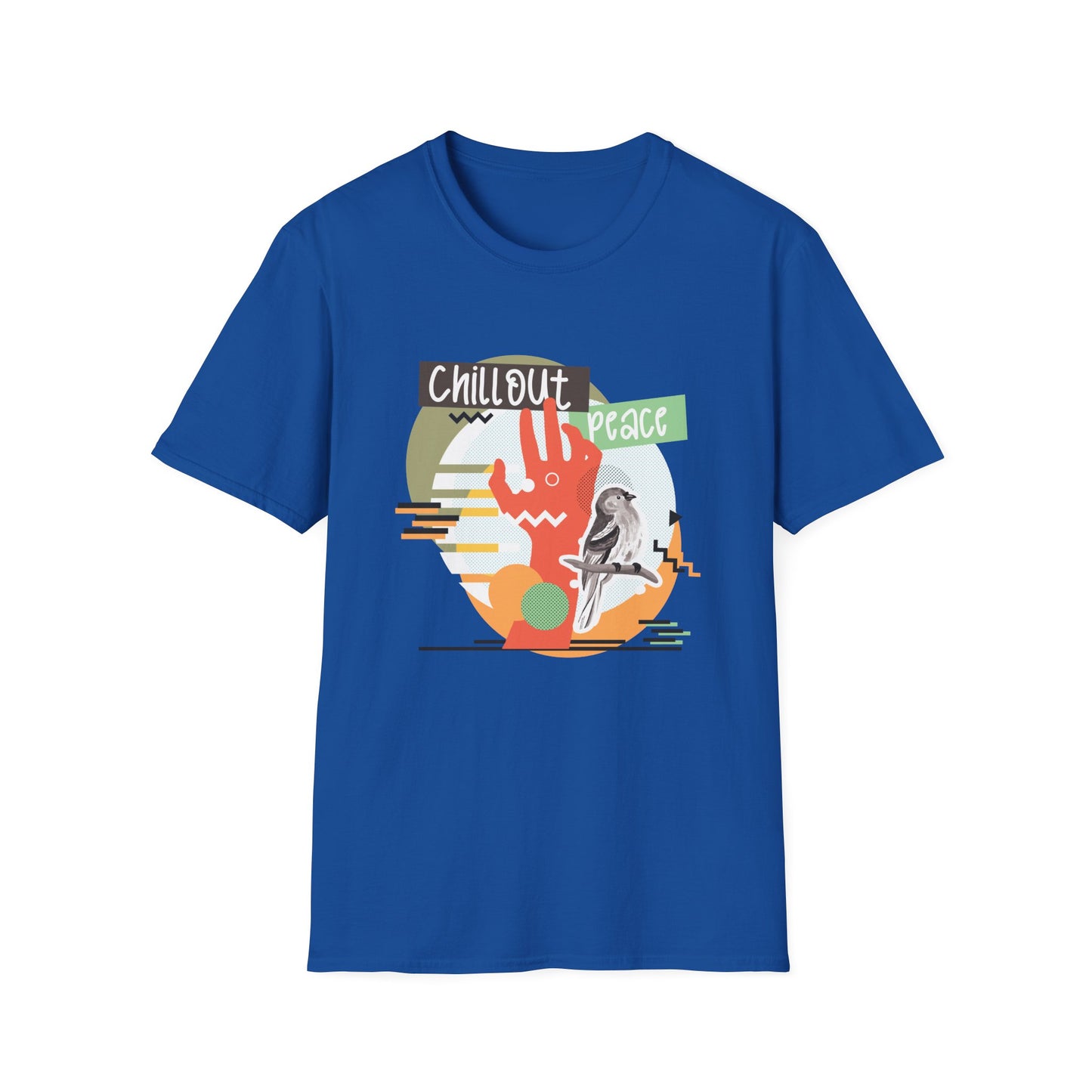 Motivational Unisex T-Shirt - Chillout Peace Design