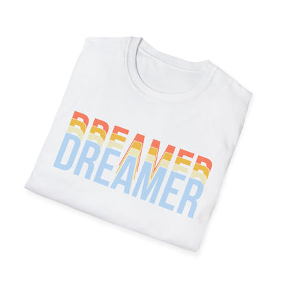 Motivational Unisex T-Shirt - Dreamer Echoes Design