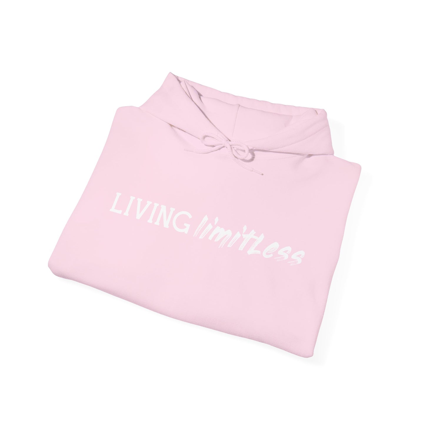 Motivational Unisex Hooded Sweatshirt - Living Limitless Design