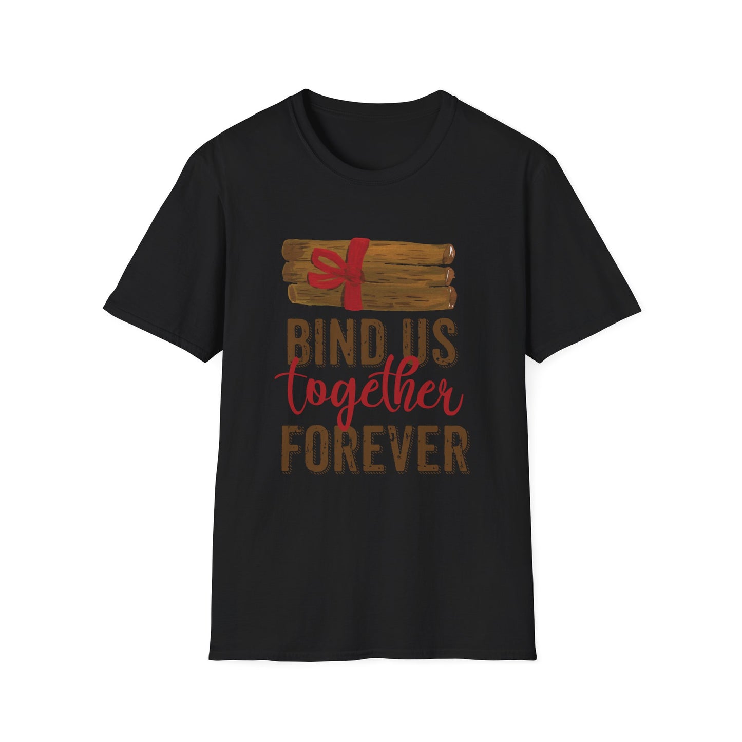 Valentine's Day Unisex T-Shirt - Bind Us Together Forever Design