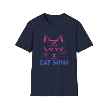 Mother's Day Unisex T-Shirt - Cat Mom Design