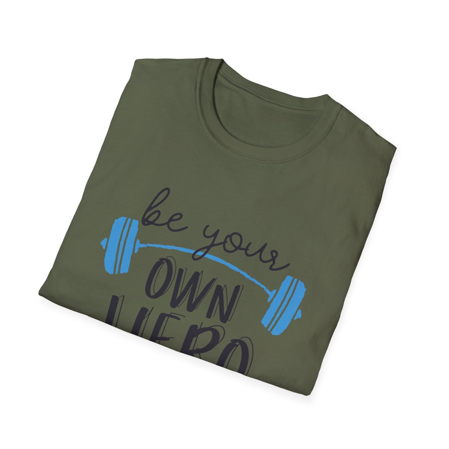 Motivational Unisex T-Shirt - Be Your Own Hero Design