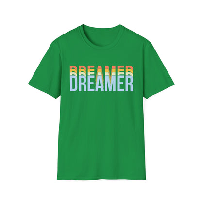 Motivational Unisex T-Shirt - Dreamer Echoes Design