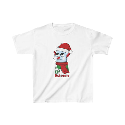 Christmas Unisex Kids T-Shirt - Elf Esteem Design