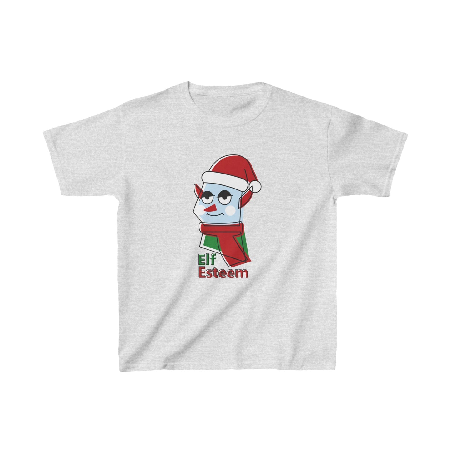 Christmas Unisex Kids T-Shirt - Elf Esteem Design