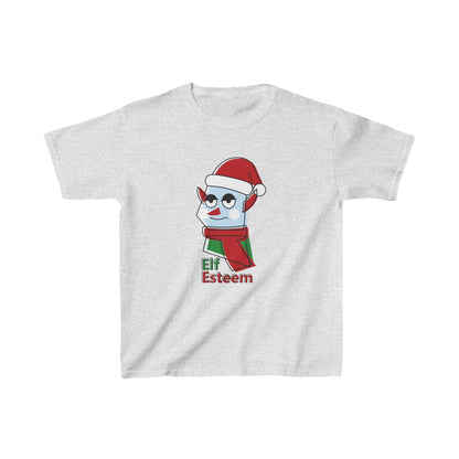 Christmas Unisex Kids T-Shirt - Elf Esteem Design