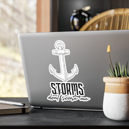 Storms Don't Scare Me Sticker
