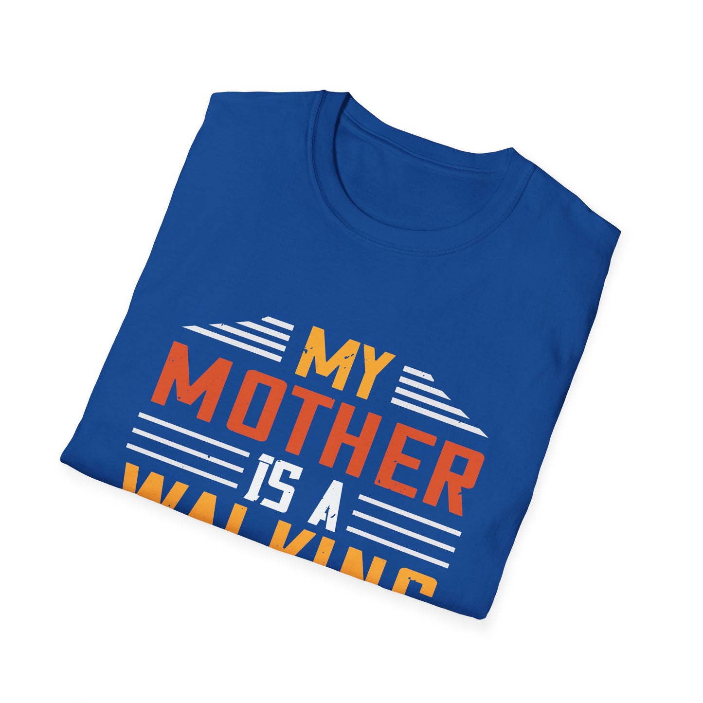 Mother's Day Unisex T-Shirt - My Mother Is A Walking Miracle Design