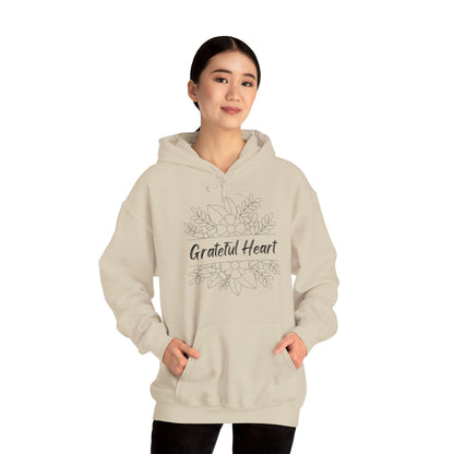 Christian Unisex Hooded Sweatshirt - Grateful Heart Design