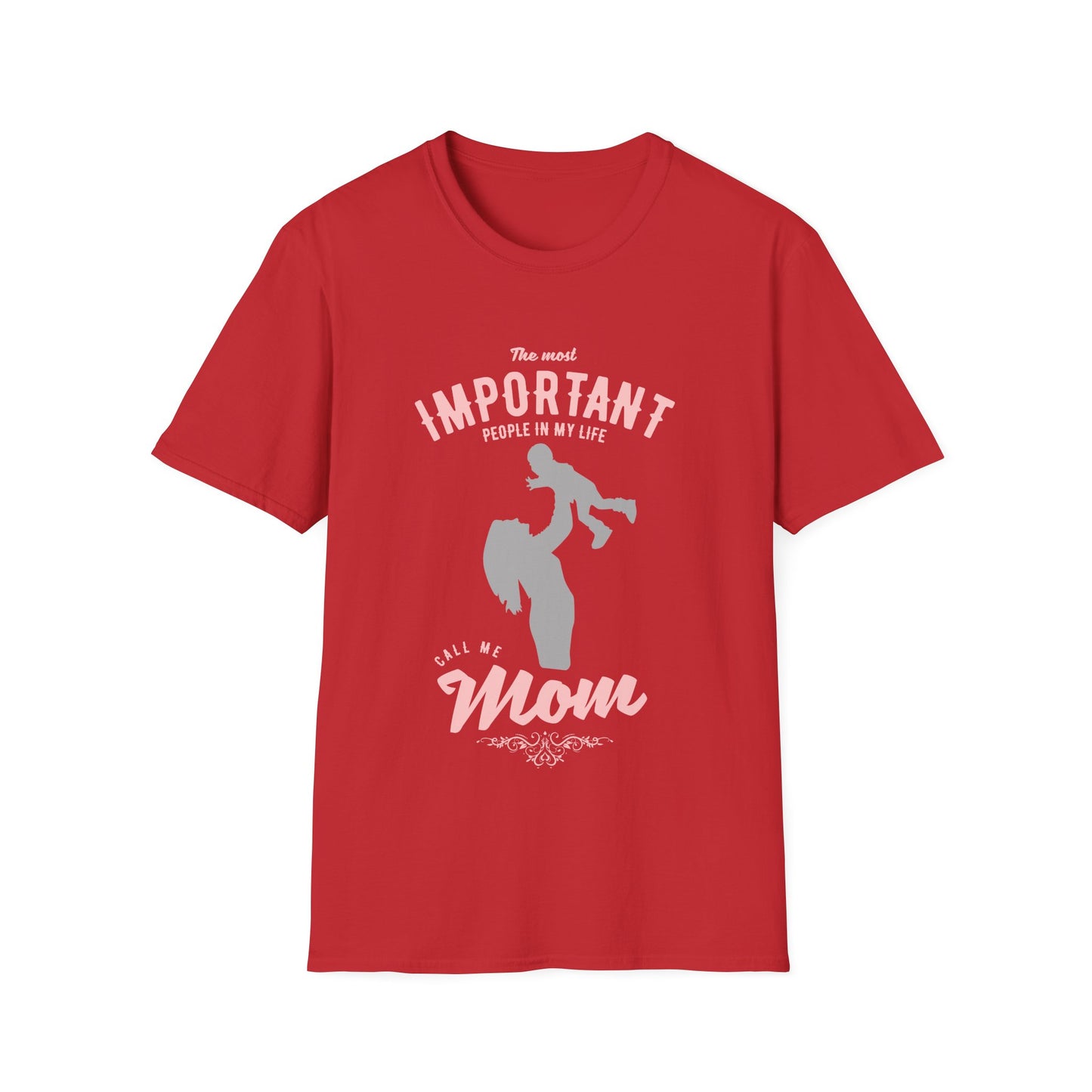 Mother's Day Unisex T-Shirt - Call Me Mom Design