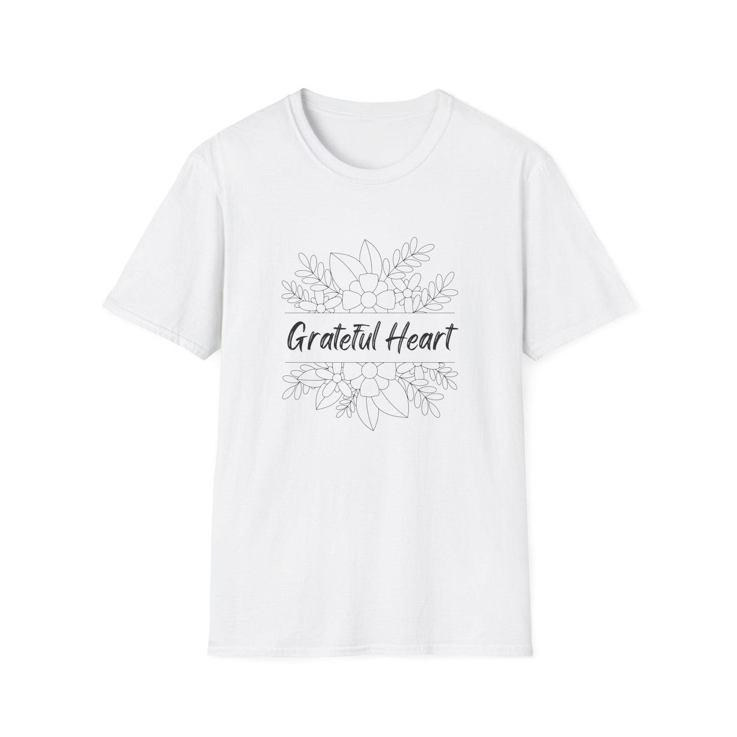 Christian Unisex T-Shirt - Grateful Heart Design