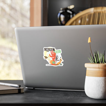 Chillout Peace Sticker - Motivational Treats
