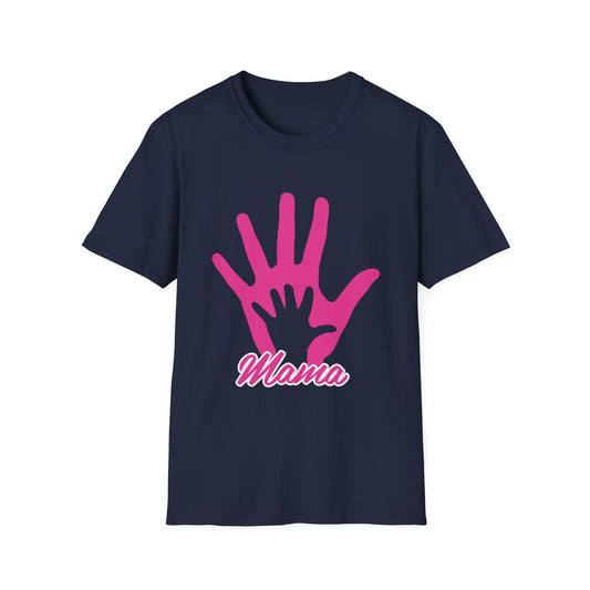 Mother's Day Unisex T-Shirt - Mama's Hand Design