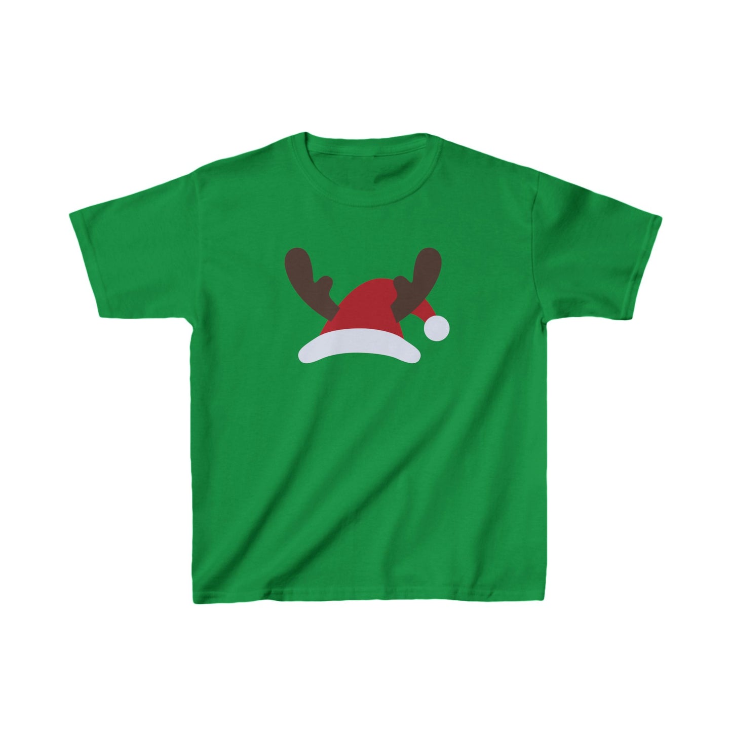 Christmas Unisex Kids T-Shirt - Santa's Hat Design