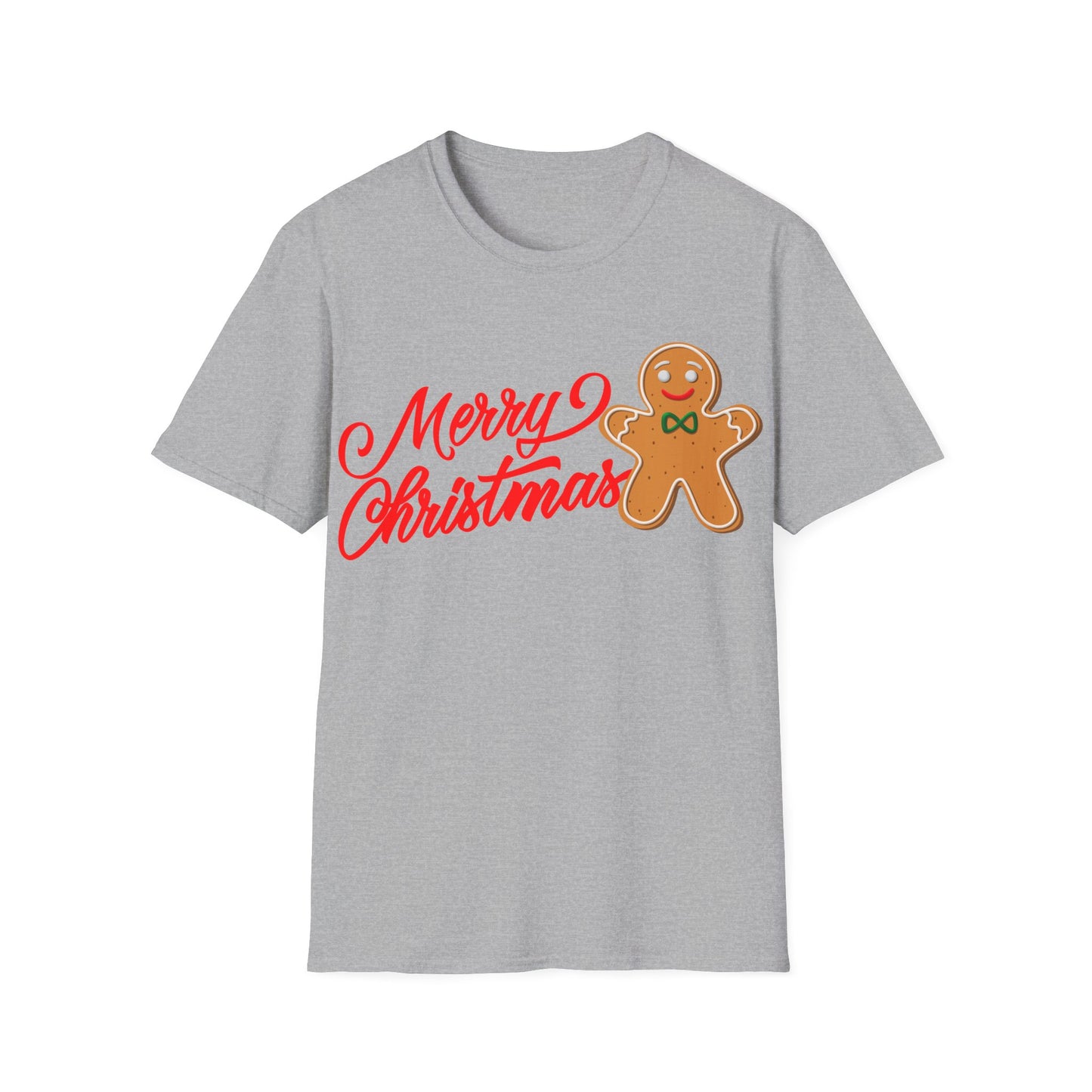 Christmas Unisex T-Shirt - Gingerbread Xmas Design