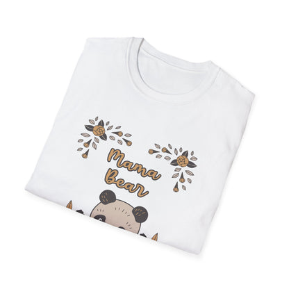 Mother's Day Unisex T-Shirt - Mama Bear Panda Design