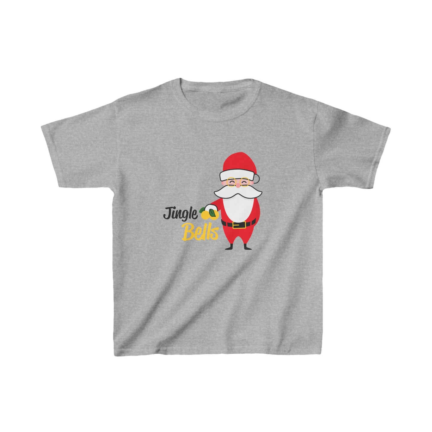 Christmas Unisex Kids T-Shirt - Jingle Bells Santa Design