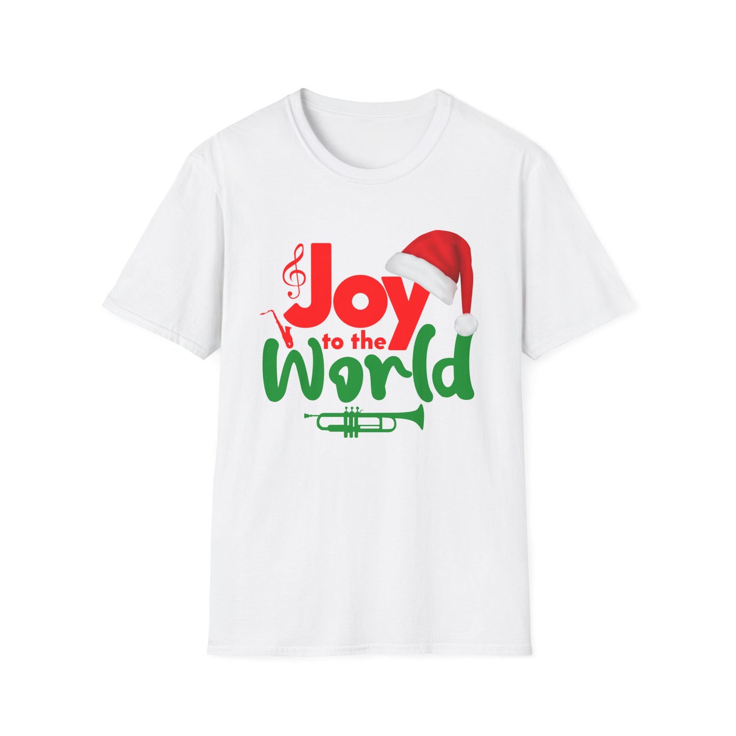 Christmas Unisex T-Shirt - Joy To The World Design