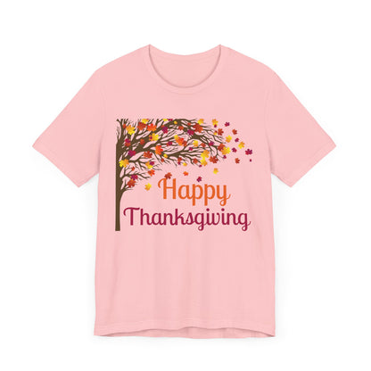 Autumn Leaves Thanksgiving T-Shirt - Unisex