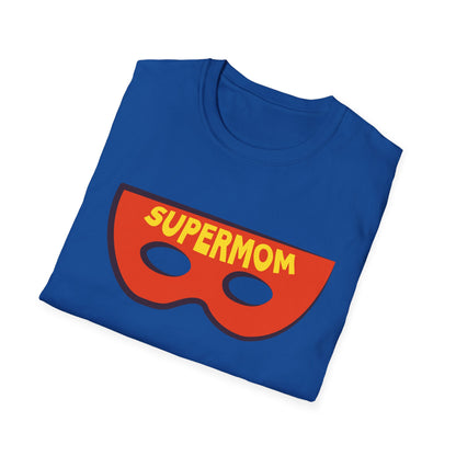 Mother's Day Unisex T-Shirt - Mom Hero Mask Design