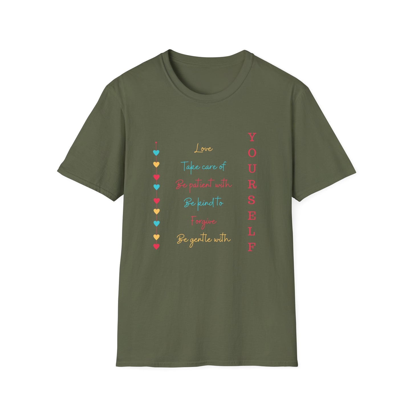 Motivational Unisex T-Shirt - Love Yourself Design