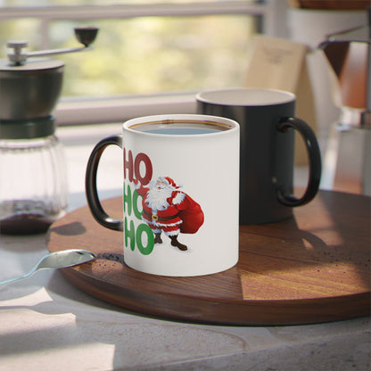 Christmas Color Changing Mug - Ho Ho Ho Design