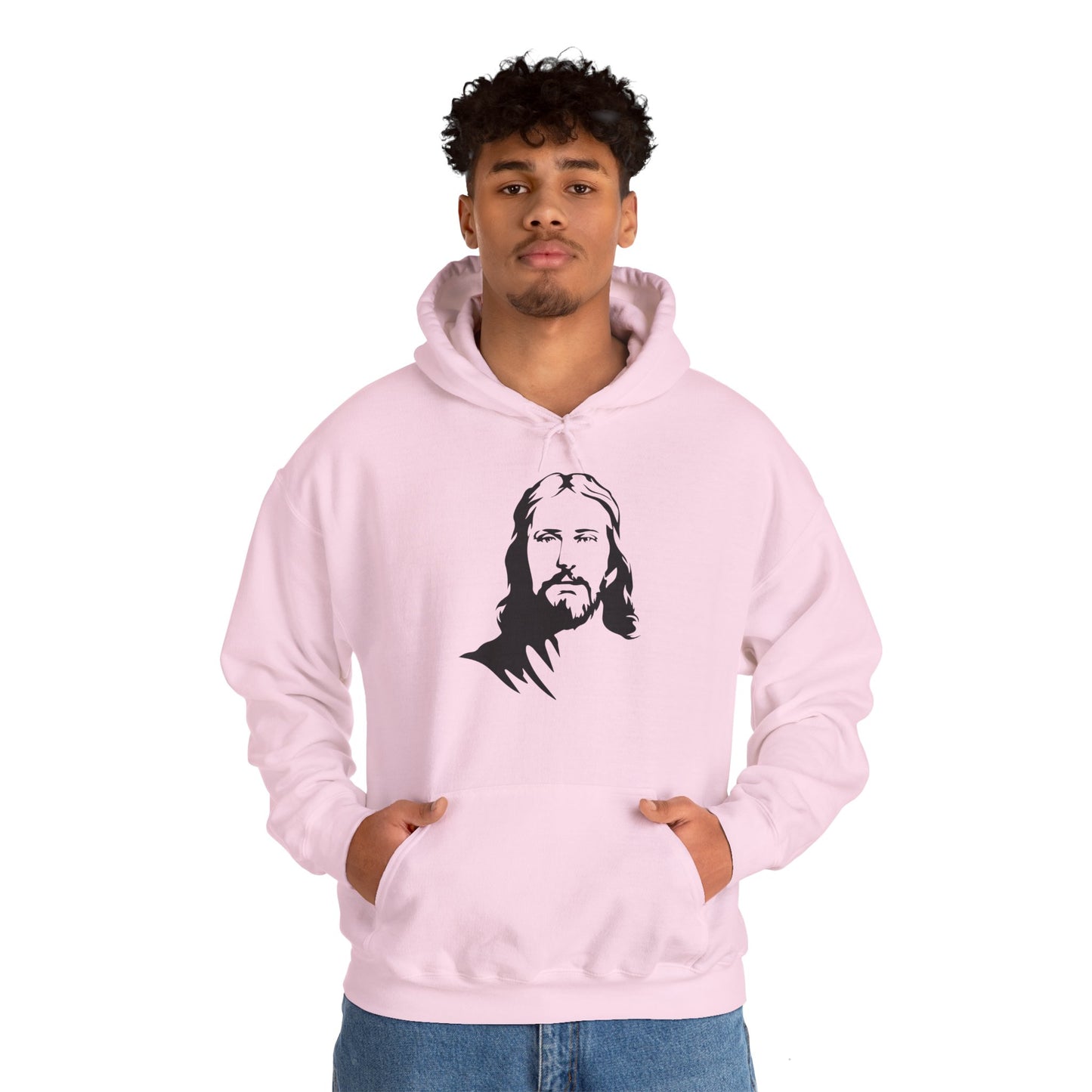 Christian Unisex Hooded Sweatshirt - Jesus Christ Design