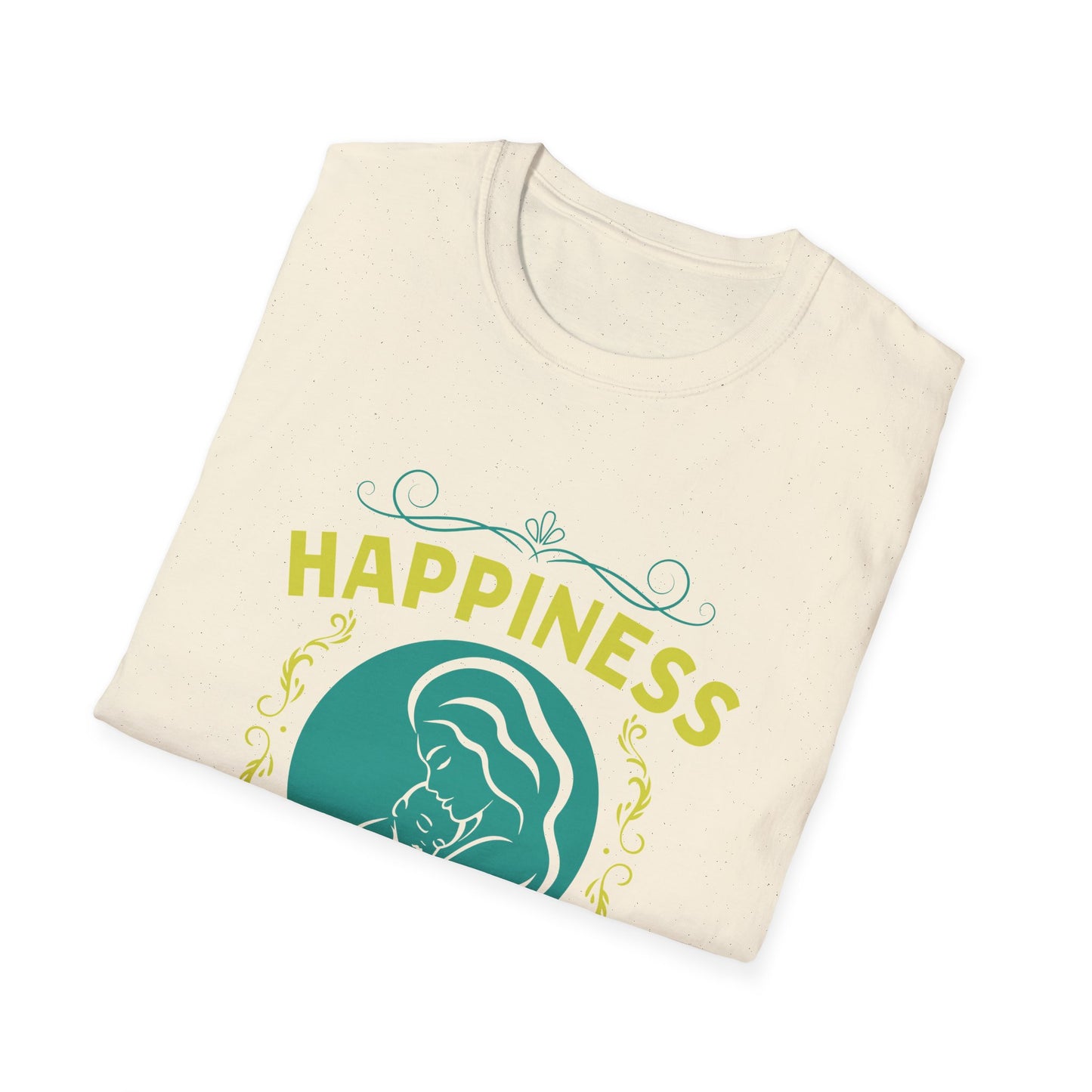 Mother's Day Unisex T-Shirt - Happiness Is Being A Mom Design