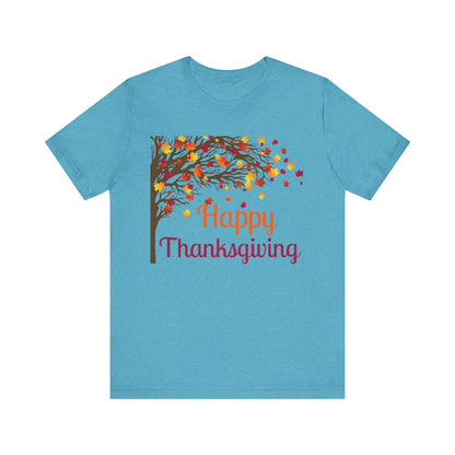 Autumn Leaves Thanksgiving T-Shirt - Unisex