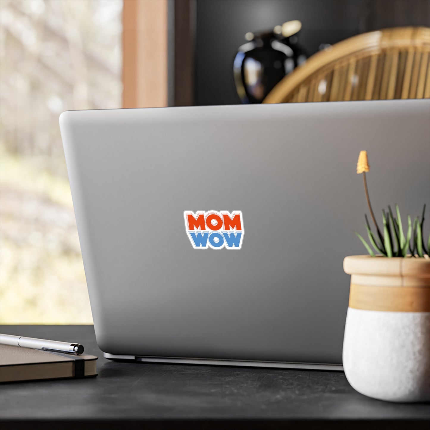 Mom Wow Sticker