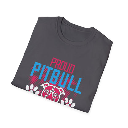 Mother's Day Unisex T-Shirt - Proud Pitbull Mom Design