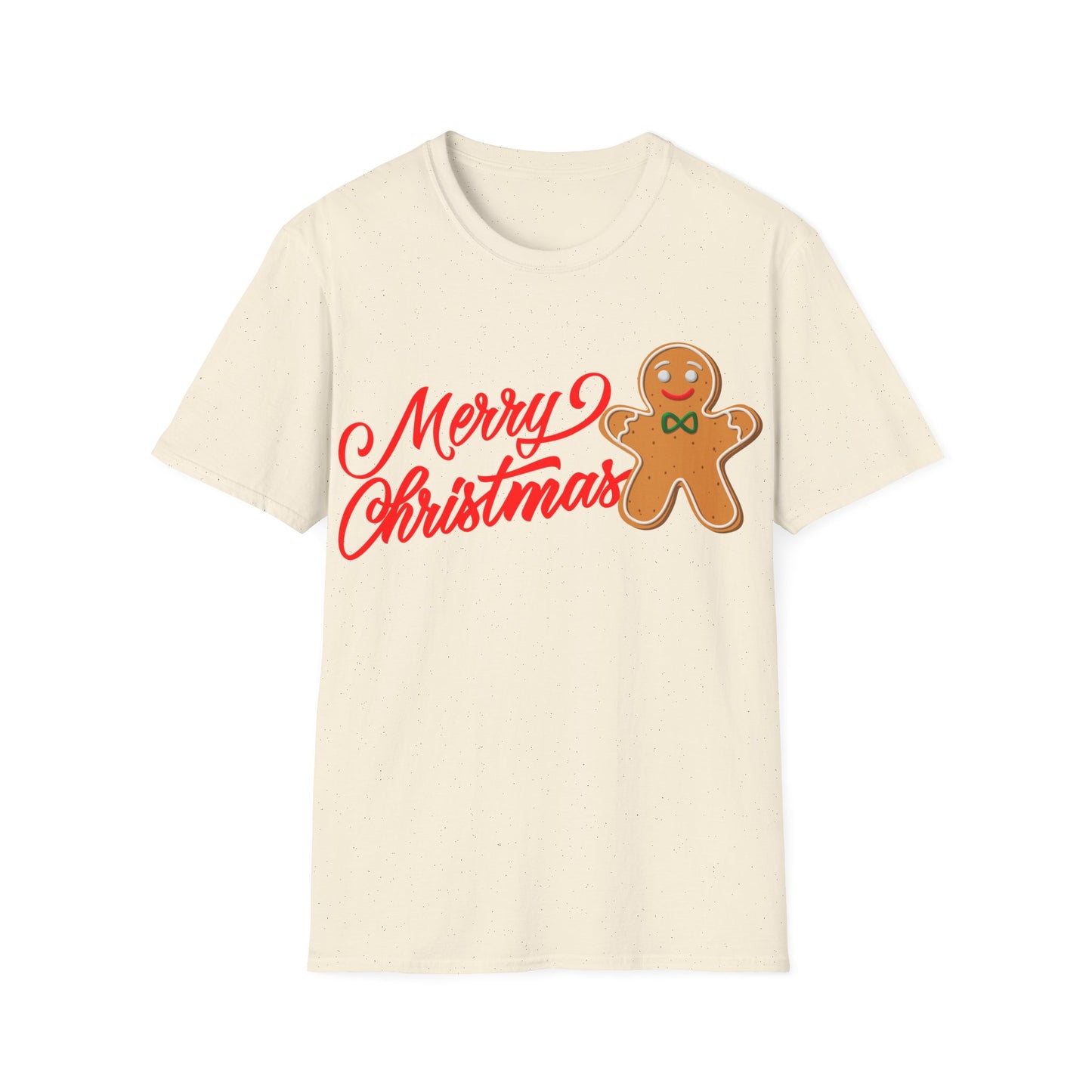 Christmas Unisex T-Shirt - Gingerbread Xmas Design