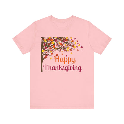Autumn Leaves Thanksgiving T-Shirt - Unisex