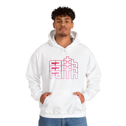 Christian Unisex Hooded Sweatshirt - Faith Echoes Design