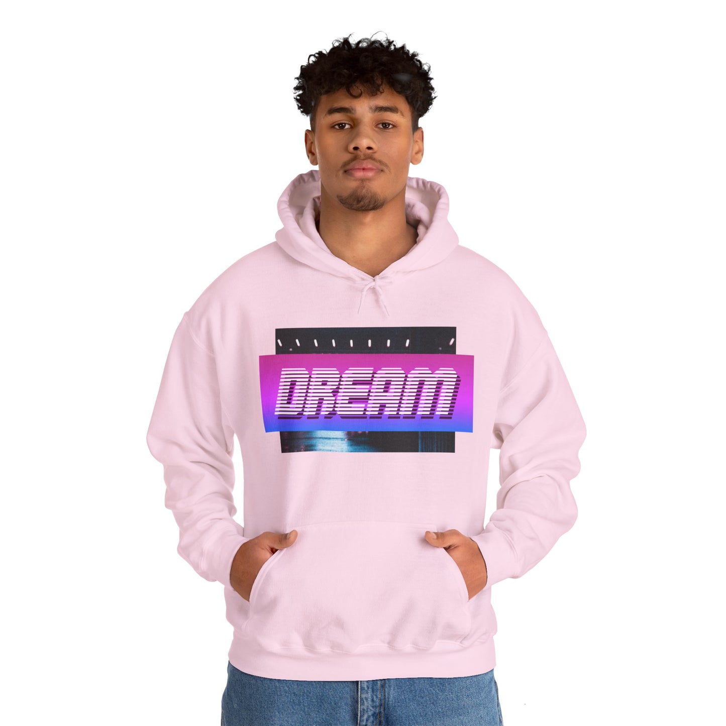 Motivational Unisex Hooded Sweatshirt - Dream Design