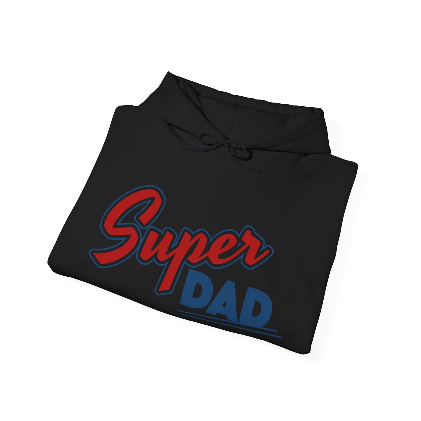 Father's Day Unisex Hooded Sweatshirt - Super Dad Design