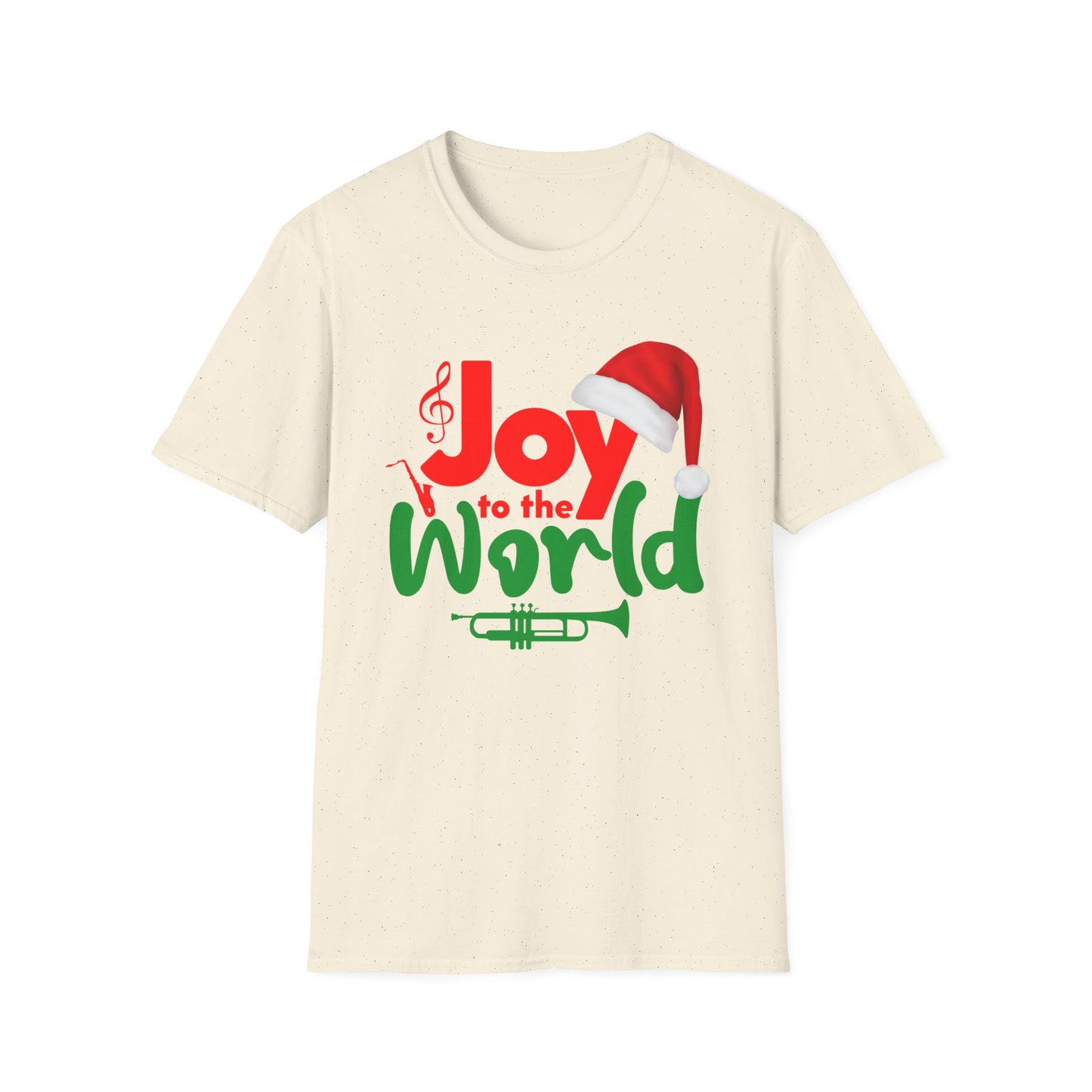 Christmas Unisex T-Shirt - Joy To The World Design