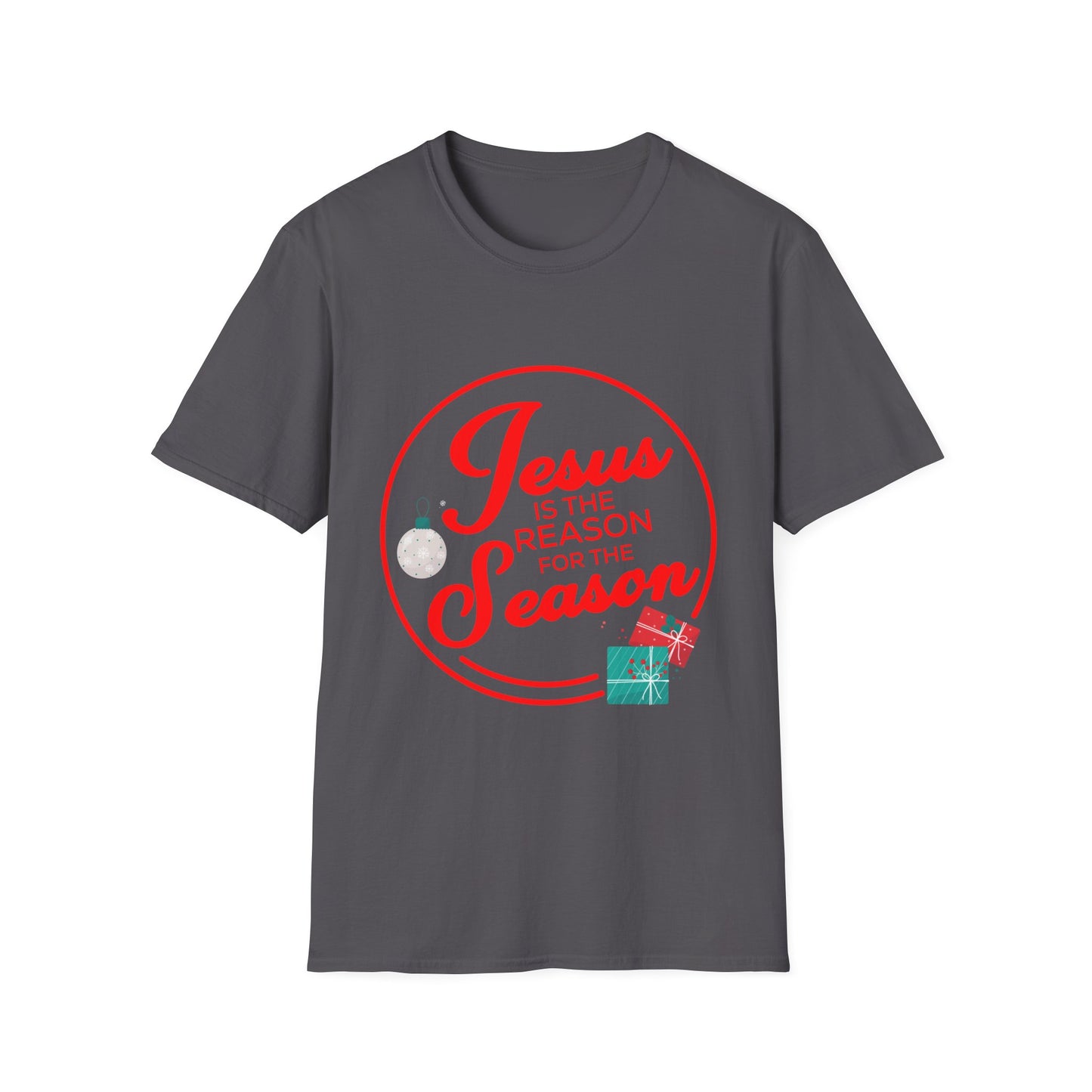 Christmas Unisex T-Shirt - Jesus Is The Reason For The Season Design