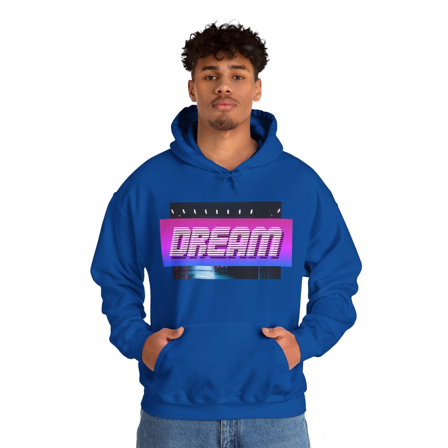 Motivational Unisex Hooded Sweatshirt - Dream Design