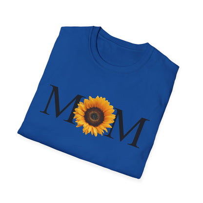 Mother's Day Unisex T-Shirt - Mom Sunflower Design