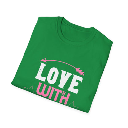 Valentine's Day Unisex T-Shirt - Love With Parents Design